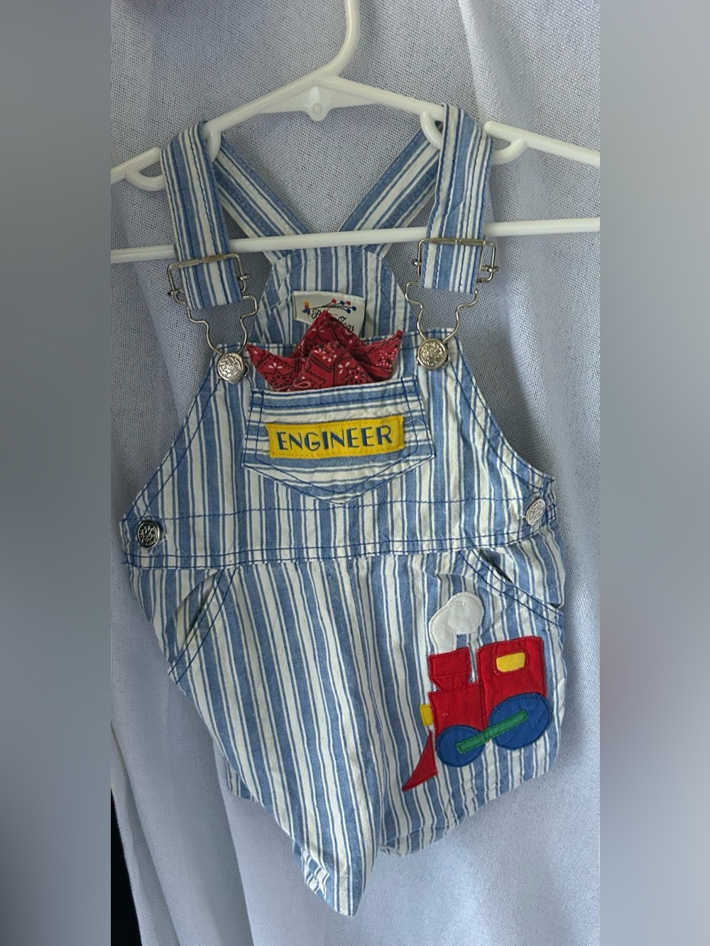 Vintage baby togs overalls
